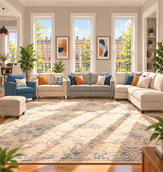Different furniture sizes that can affect upholstery cleaning cost in Baltimore